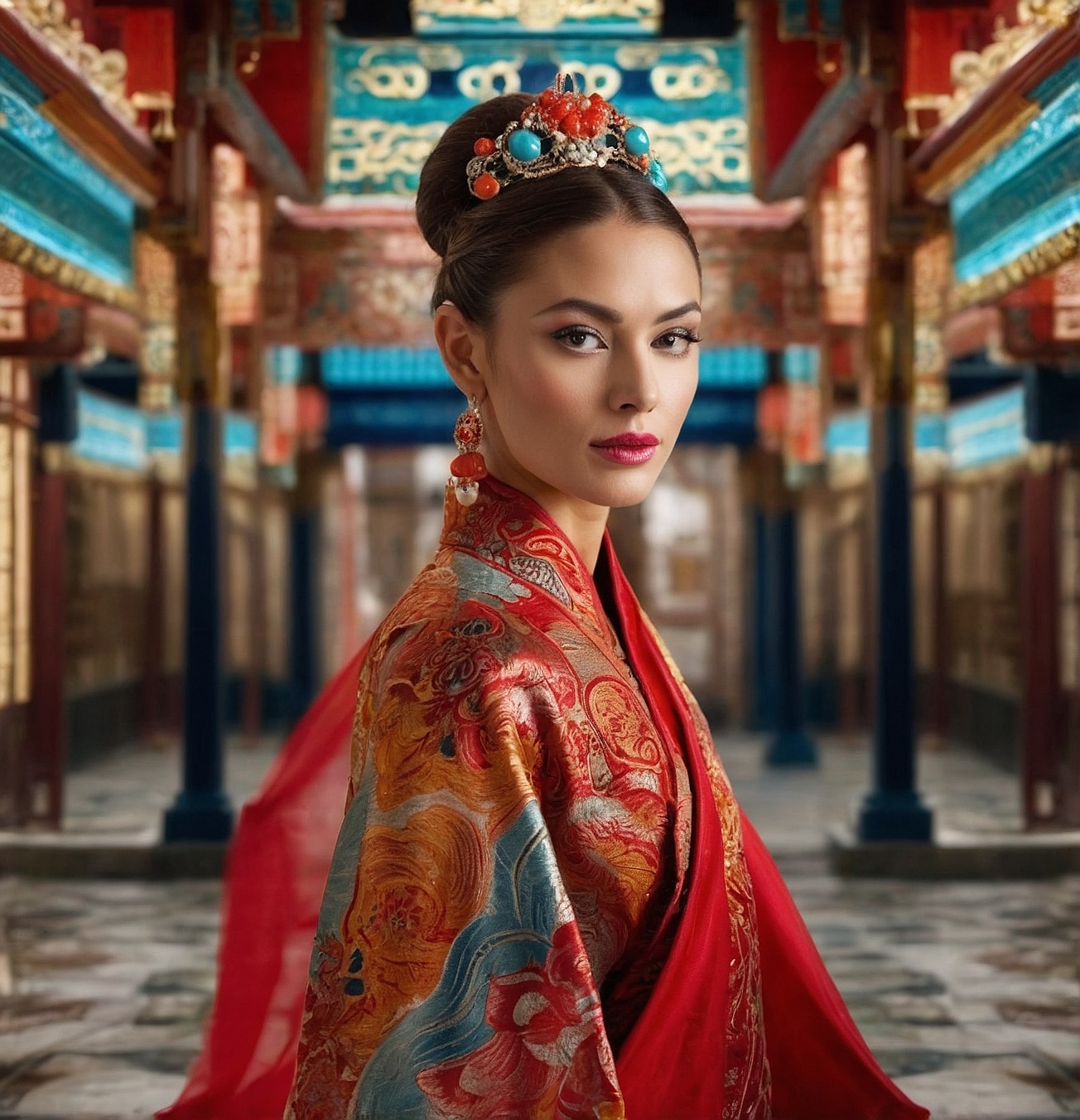 Estilo chic oriental en una prenda única